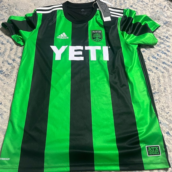 NWT adidas Austin fc 21-22 authentic home jersey men’s large - Picture 2 of 6